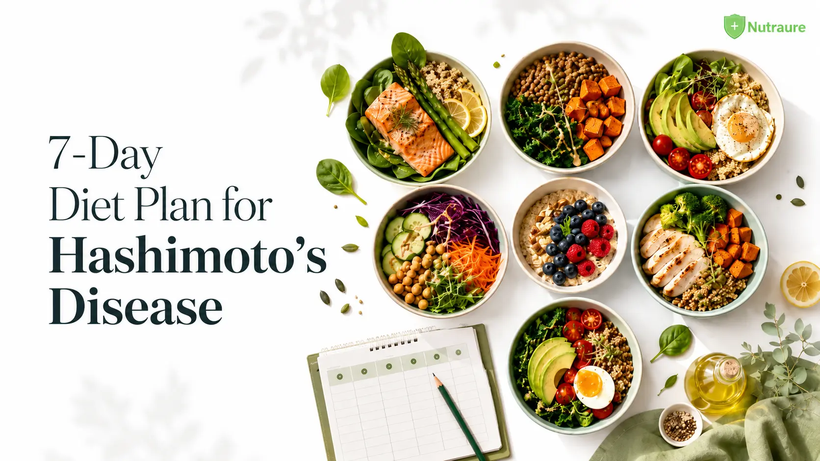 Smart 7-Day Diet Plan for Hashimoto's Disease More Energy