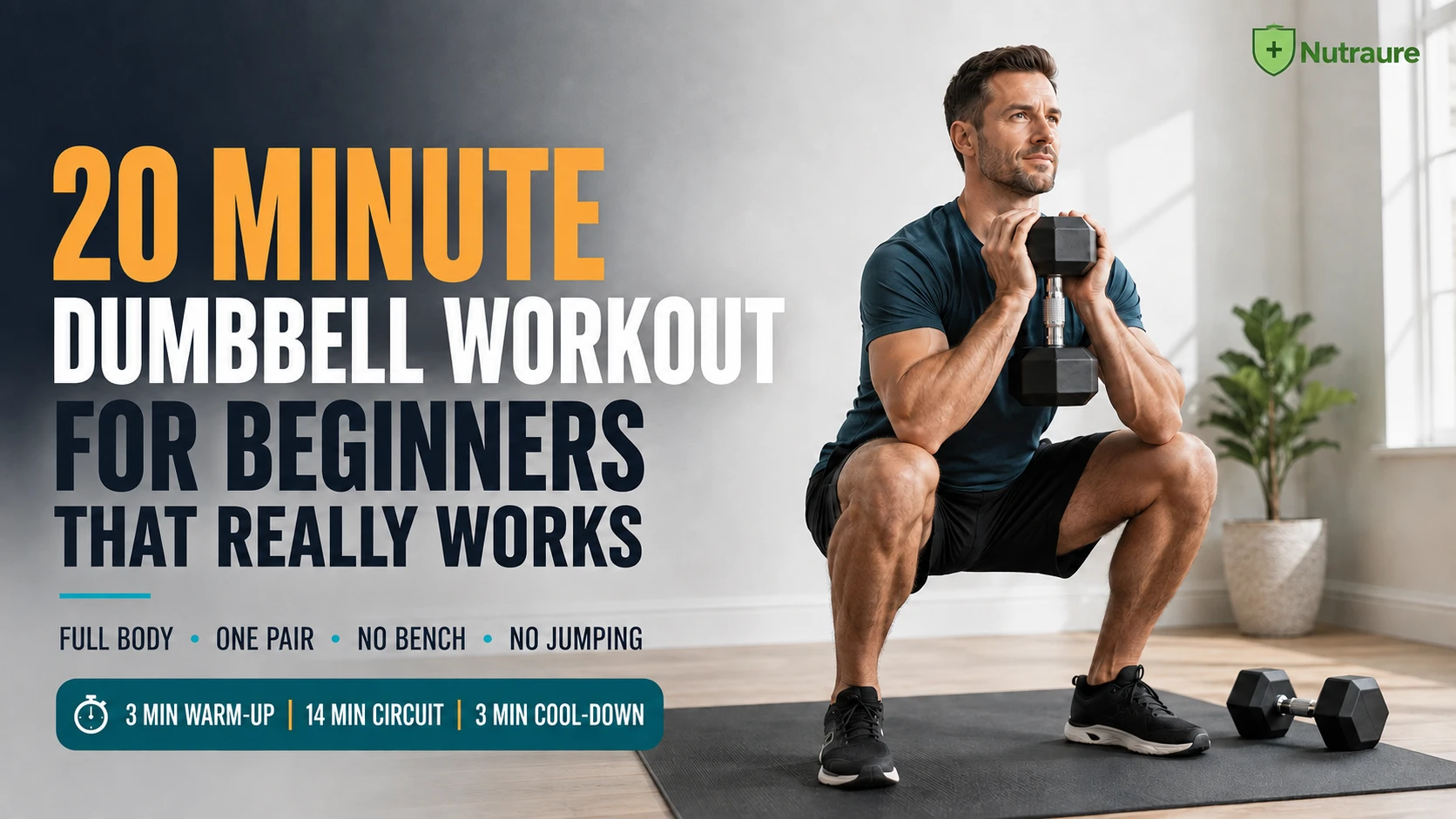 20 Minute Dumbbell Workout for Beginners That Really Works